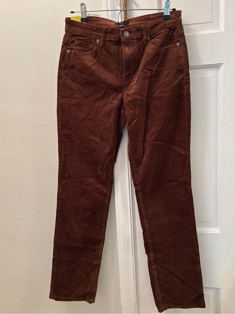 Well Worn Rust Brown Corduroy Pants
Size 6